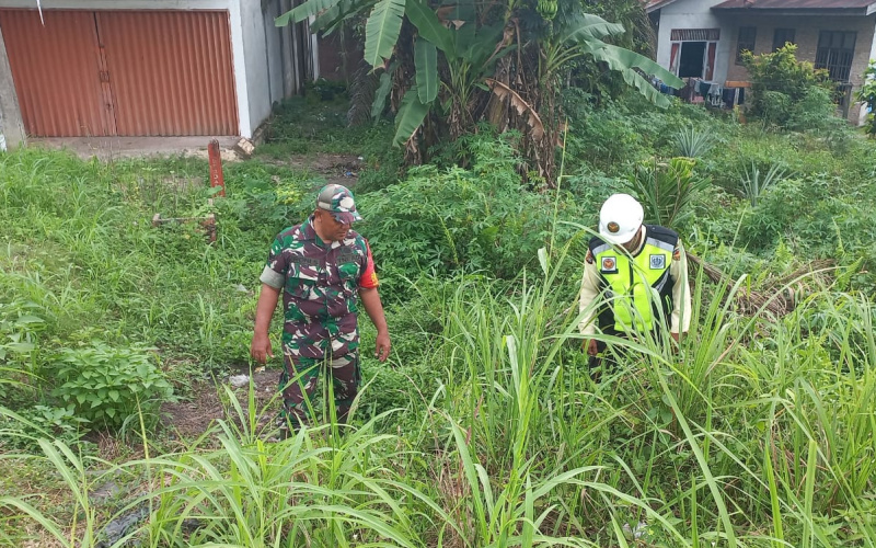 Koramil 02 bersama SKK Migas Patroli, Cek Keamanan Pipa Minyak