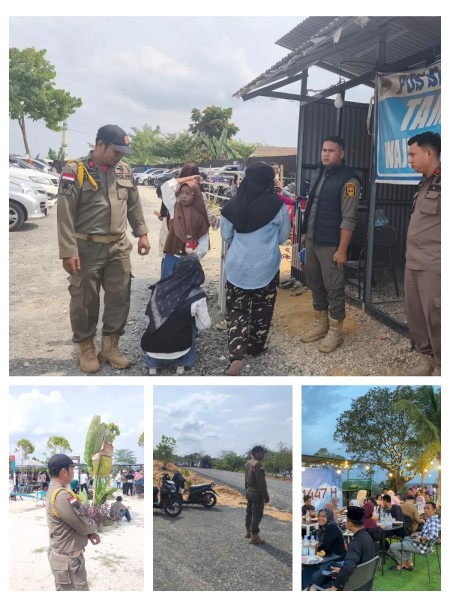 Satpol PP Perketat Pengawasan di Z Park, Ribuan Pengunjung Idul Fitri Dijaga Ketat dan Humanis