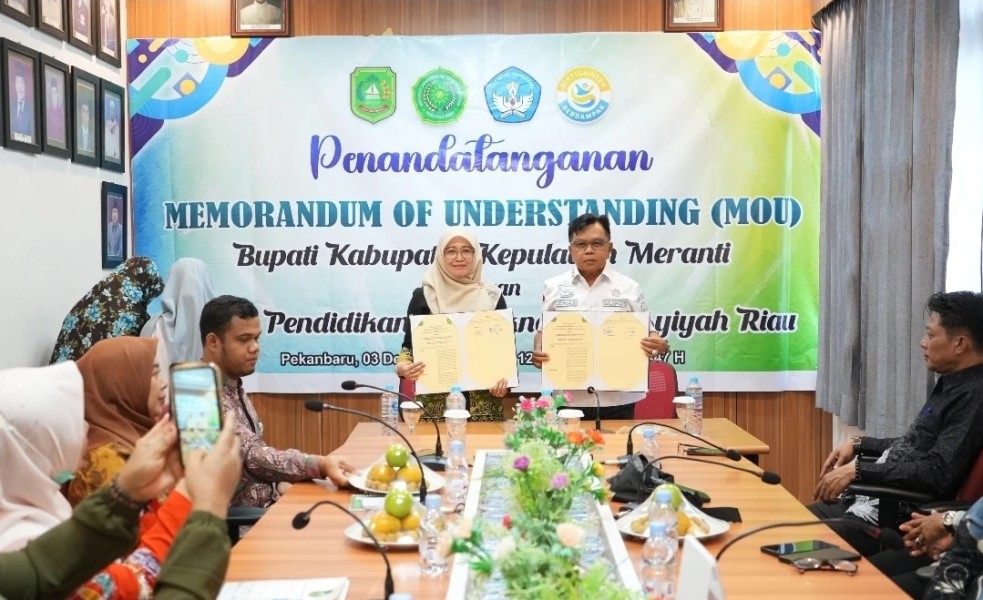 Wujudkan SDM Unggul, Pemkab Meranti Jalin Kerja Sama Pendidikan dengan IPTAR