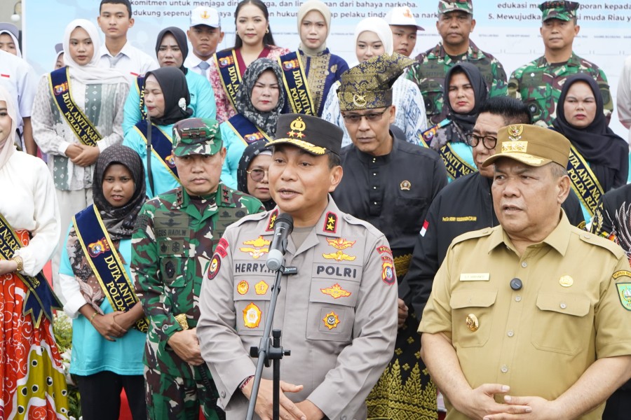 Riau Deklarasi Perang Narkoba