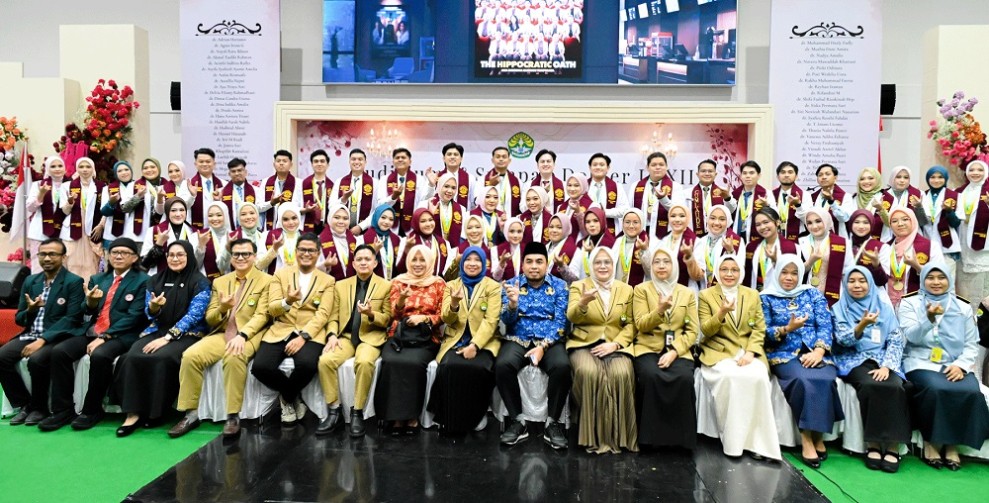 47 Dokter Baru Lahir dari Fakultas Kedokteran Universitas Riau