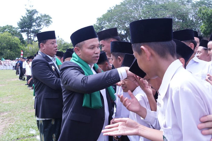 Gubri Abdul Wahid Tegaskan Komitmen Majukan Pendidikan Pesantren di Riau