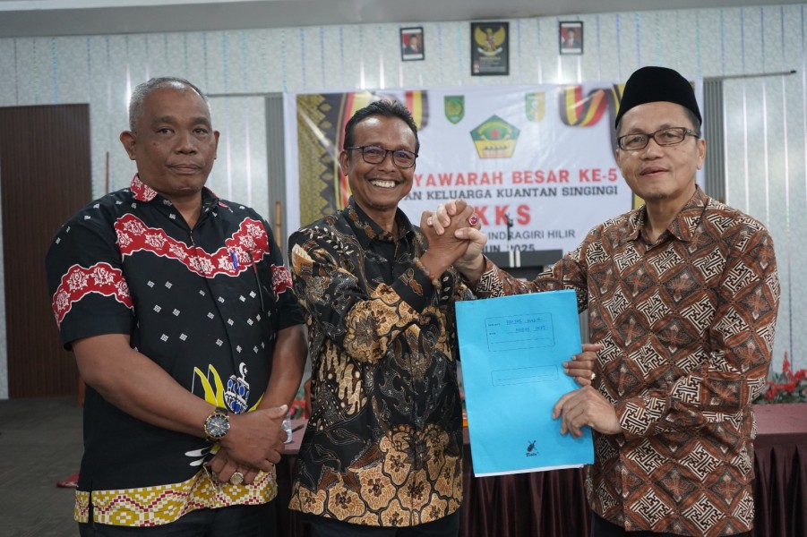 Selamat! H. Fajar Husen Secara Aklamasi Kembali Terpilih Menjadi Ketua IKKS Kabupaten Inhil Periode 2025–2029