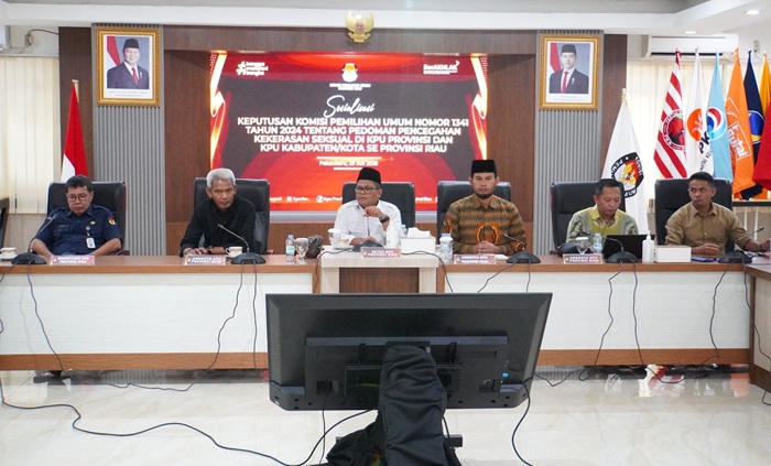 KPU Riau Teken Fakta Integritas Pencegahan Kekerasan Seksual