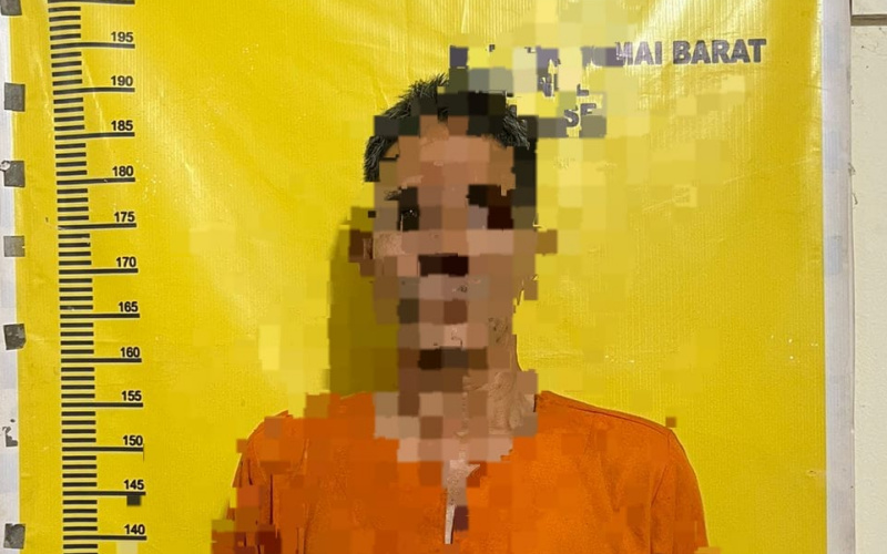 Sembunyikan Sabu di Dompet, Pria ini Ditangkap Polsek Dumai Barat