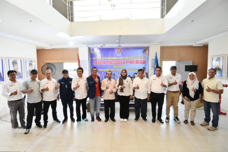 Ketua PWI Riau Raja Isyam: Ini Jumlah Pendaftar Terbanyak Se-Indonesia