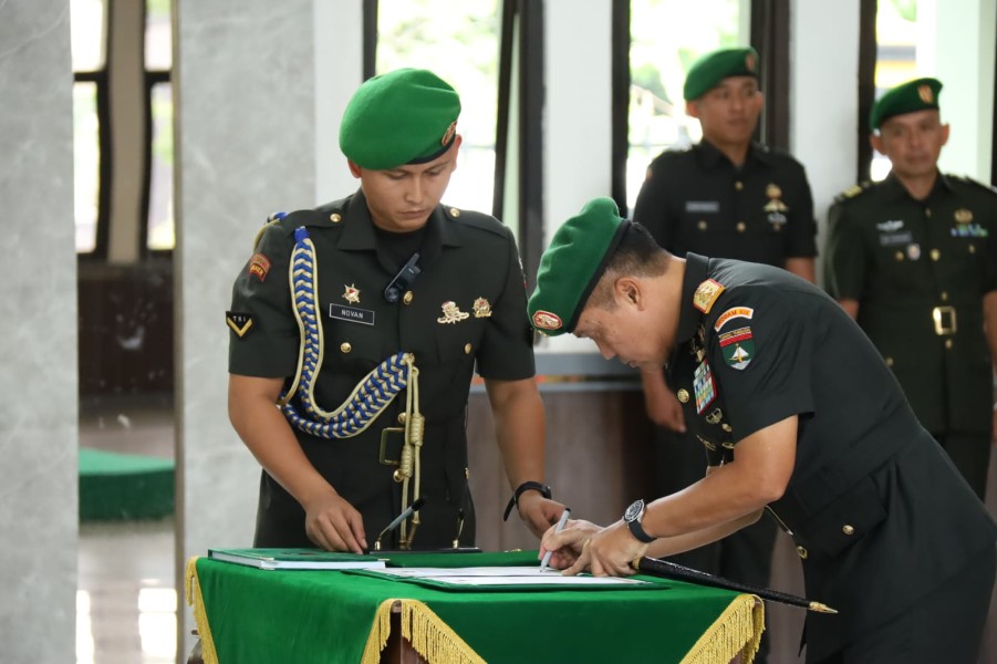 Kodam XIX Tuanku Tambusai Gelar Sertijab Empat Jabatan Strategis, Pangdam Tekankan Loyalitas dan Integritas