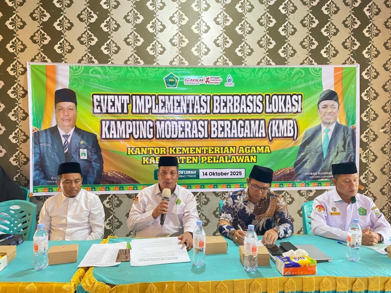 Kemenag Pelalawan Gelar Event Kampung Moderasi Beragama 2025: Bangun Harmoni dan Toleransi di Akar Rumput