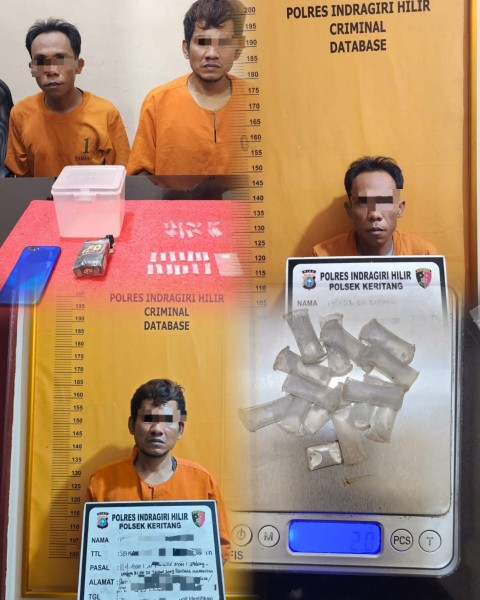 Transaksi Sabu di Teluk Kelasa Digagalkan Polisi, Dua Pelaku Ditangkap