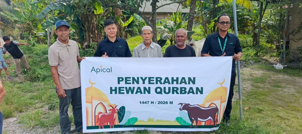 Sambut Idul Adha, Apical Kembali Salurkan Hewan Kurban untuk Masyarakat Dumai