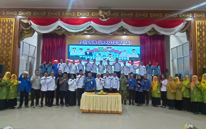 Perkuat Sinergi dengan Masyarakat, Pelindo Regional 1 Dumai Hadiri Pengukuhan Lembaga Sikat Perisih