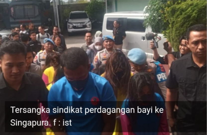 Divhubinter Polri dan Polisi Singapura Bongkar Sindikat Perdagangan Bayi Lintas Negara