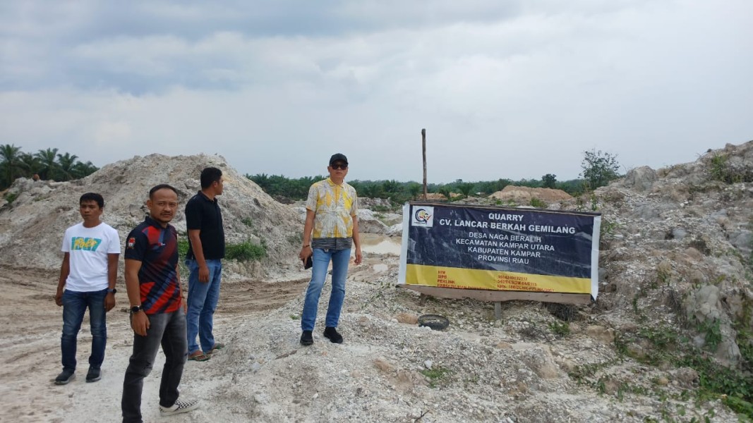Polres Kampar Respon Cepat Berita Viral Galian C di Naga Beralih, Ternyata Berizin