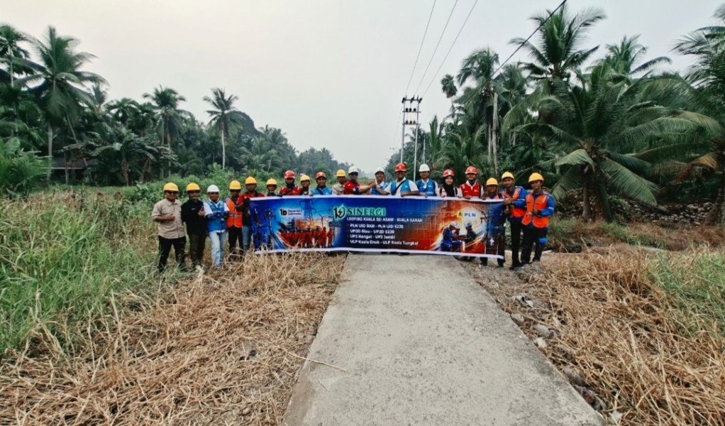 PLN UP3 Rengat dengan PLN WS2JB UP3 Jambi Percepat Penyaluran Energi Antarunit, Sharing Susut 5 Persen Disepakati
