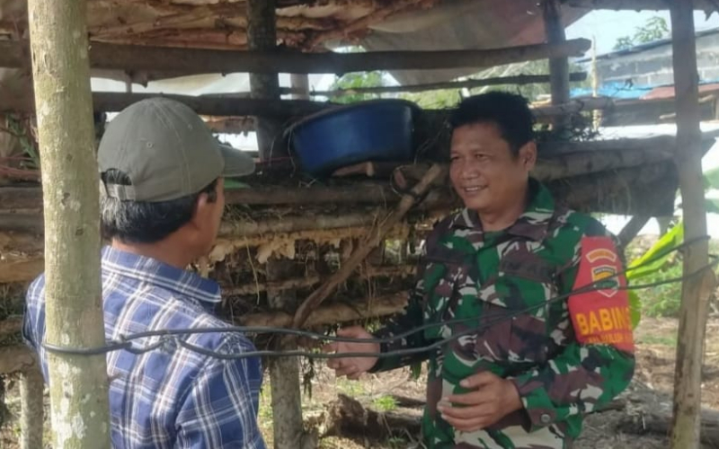 Dandim 0320 Dumai: Babinsa Jadi Garda Terdepan Tangani PMK