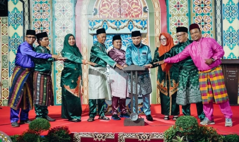 Ketua DPRD Bengkalis M. Arsya Fadillah Hadiri Pembukaan STQ Desa Tambusai Batang Dui