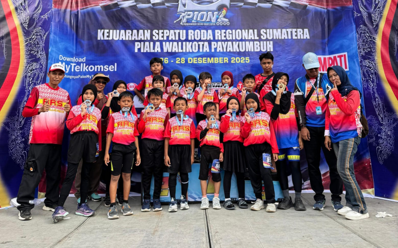Ranah Minang Menjadi Pembuktian Prestasi Atlet Sepatu Roda Kota Dumai