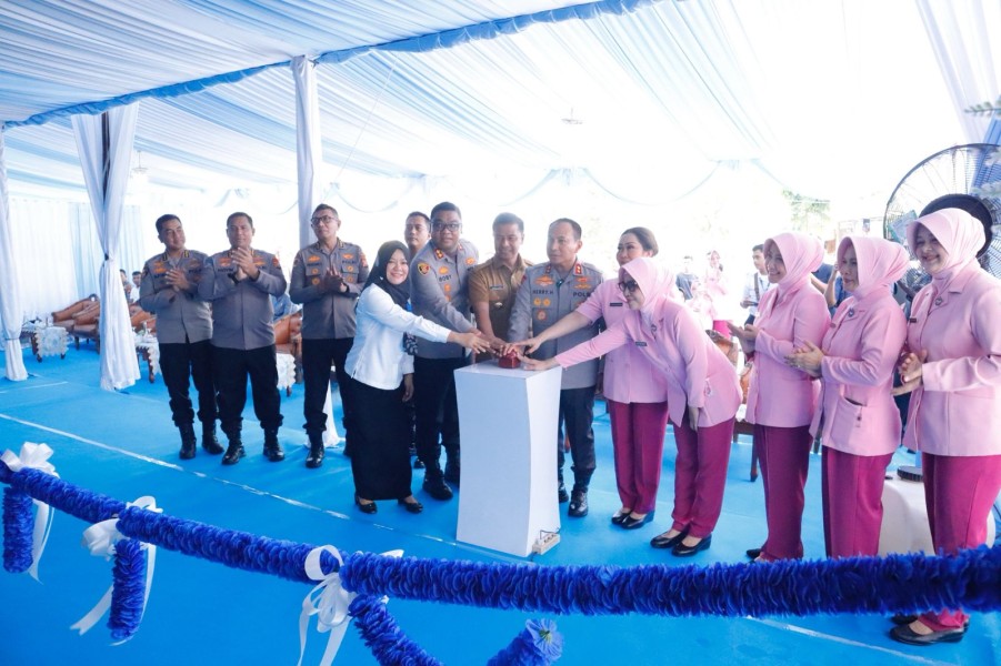 Kapolda Riau Resmikan SPPG Bhayangkari di Tambang, Kapolres Kampar: 'Ini Bukti Nyata Polri Peduli Gizi Anak Bangsa!