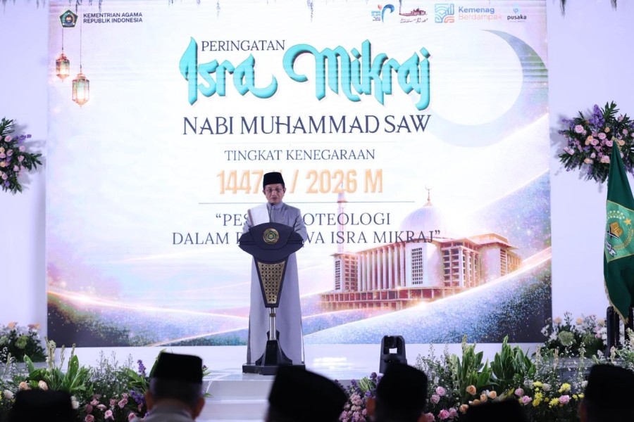 Menag Nasaruddin Umar: Isra Mikraj Momentum Pertobatan Ekologis, Lindungi Alam Sebagai Amanah
