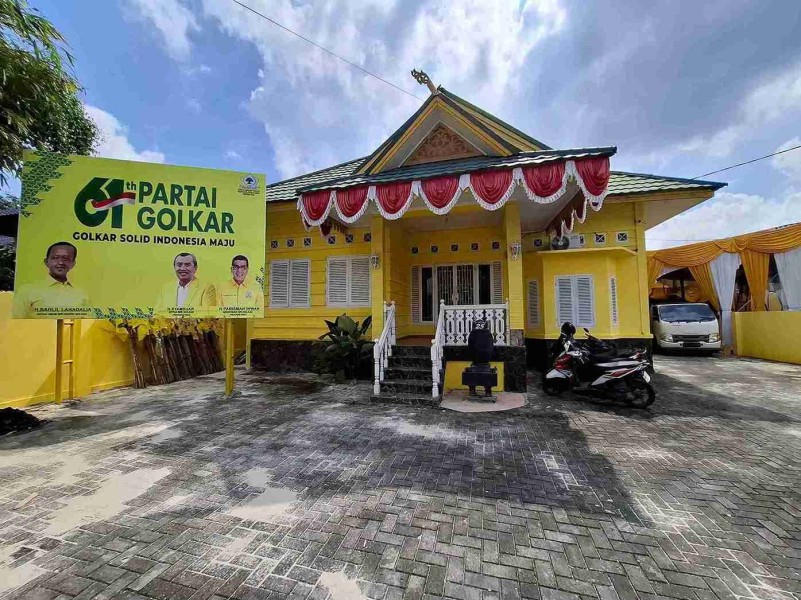 Pendaftaran Calon Ketua Golkar Riau Hari Ini, Kantor Sepi Aktivitas