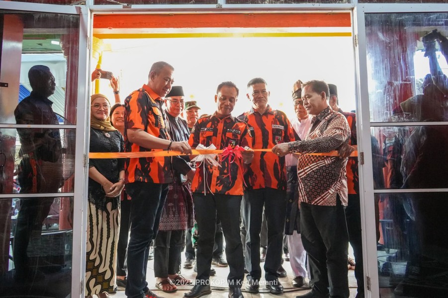 Satu-satunya di Riau, MPC Pemuda Pancasila Meranti Resmikan Sekretariat Permanen