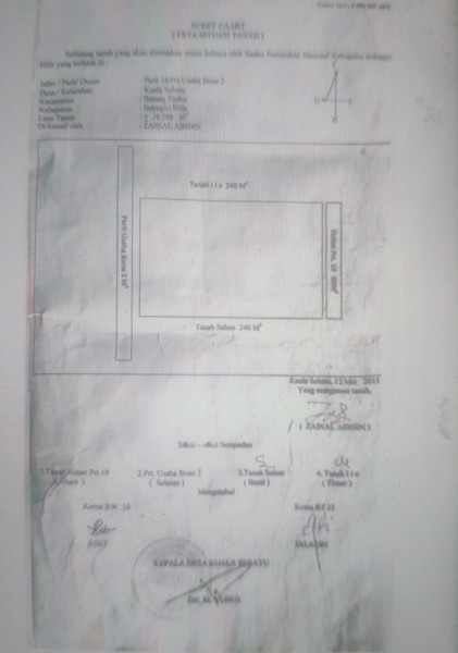 Dugaan Pemalsuan Semakin Kuat, Warga Minta Surat Tanah WNA Segera Disita