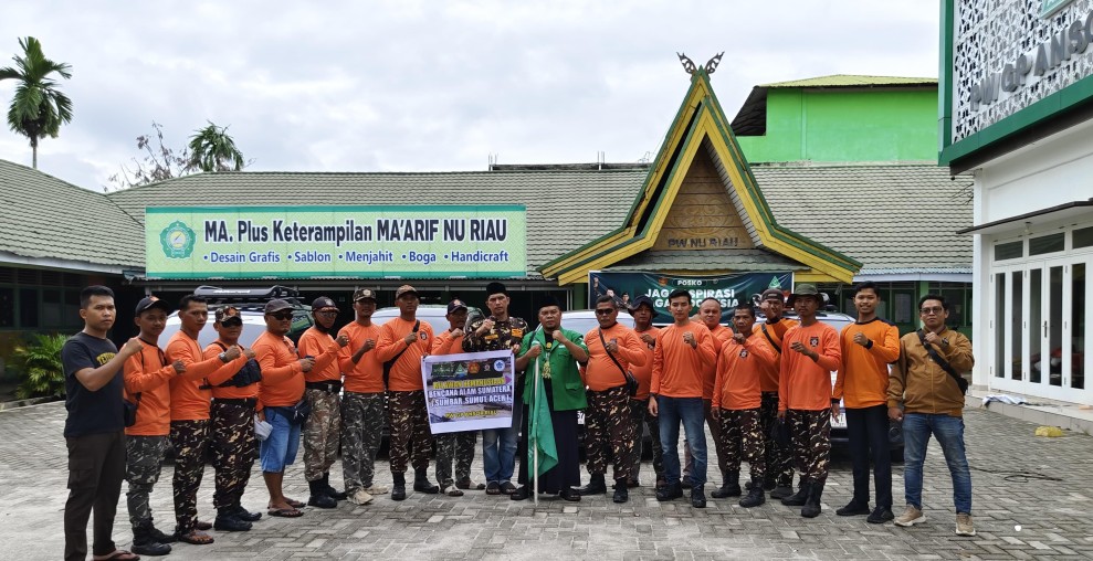 Ansor Riau Kirim Tim Bagana Kloter II ke Titik Terisolasi Aceh Utara
