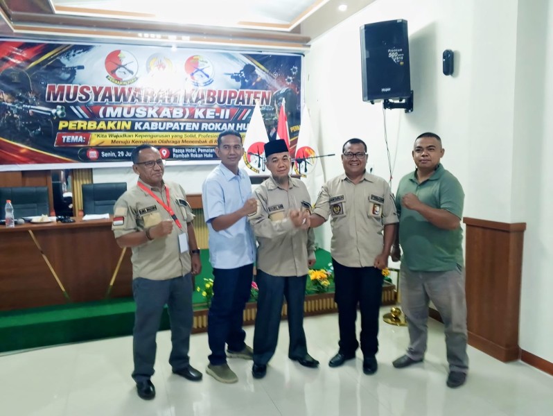 Aklamasi H. Zulkifli Said Pimpin Perbakin Rokan Hulu 2026–2030, Prioritaskan Pembinaan Atlet Muda dan Prestasi