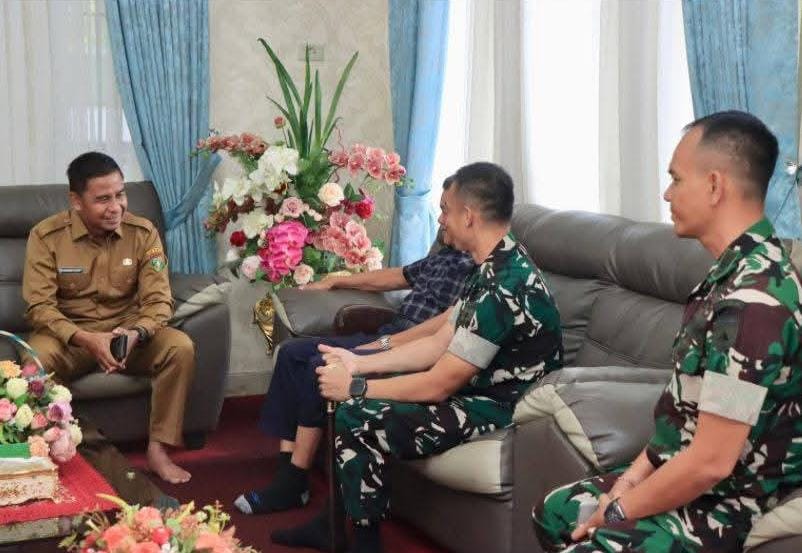 Yon TP 898 Pancalang Cakti Bantu Tingkatkan Produktivitas Pangan Kampar