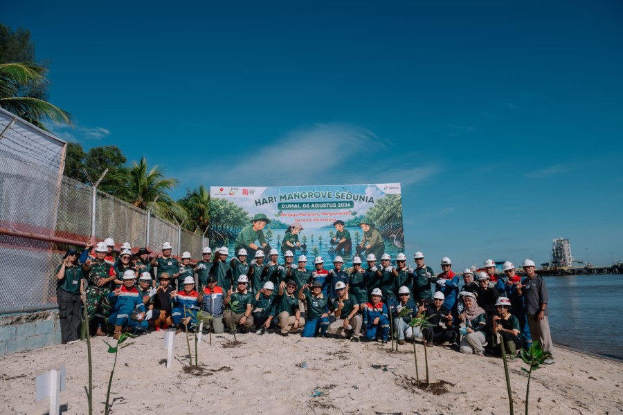 Perkokoh Benteng Pesisir Dumai, PHR Tanam 700 Mangrove Tangani Krisis Iklim dan Lindungi Keanekaragaman Hayati