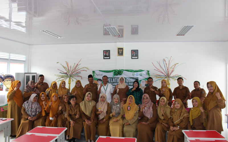 Apical Group dan Tanoto Foundation Gelar Pelatihan Guru di Dumai, Tingkatan Kualitas Pendidikan