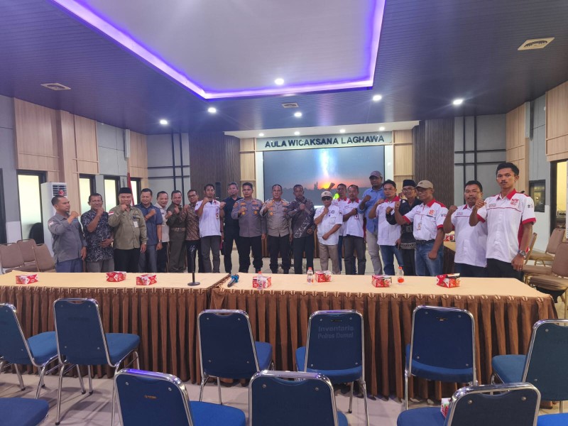 Polres Dumai Gandeng Elemen Masyarakat dan Pengemudi Berantas Premanisme dan Pungli