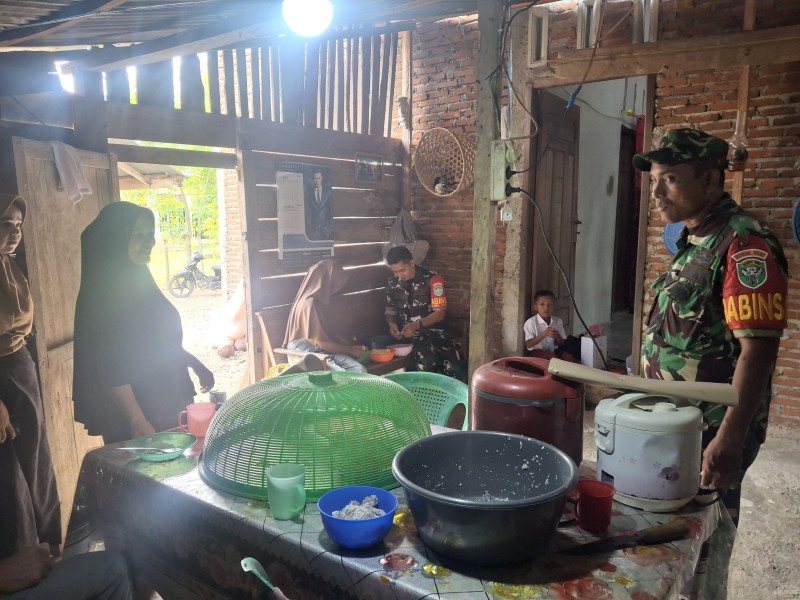 TMMD Satukan TNI dan Warga Lewat Dapur Gotong Royong