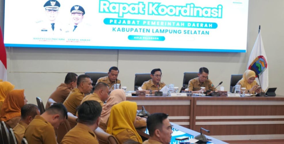 Sekda Lampung Selatan Instruksikan Seluruh OPD Perkuat Keterbukaan Informasi Publik