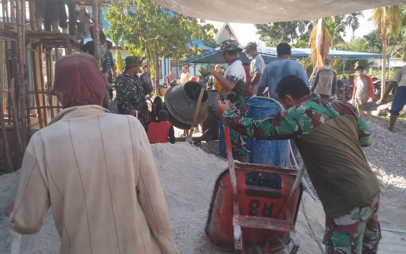 Sasaran Tambahan TMMD Kodim 0320 Dumai Segera Selesai