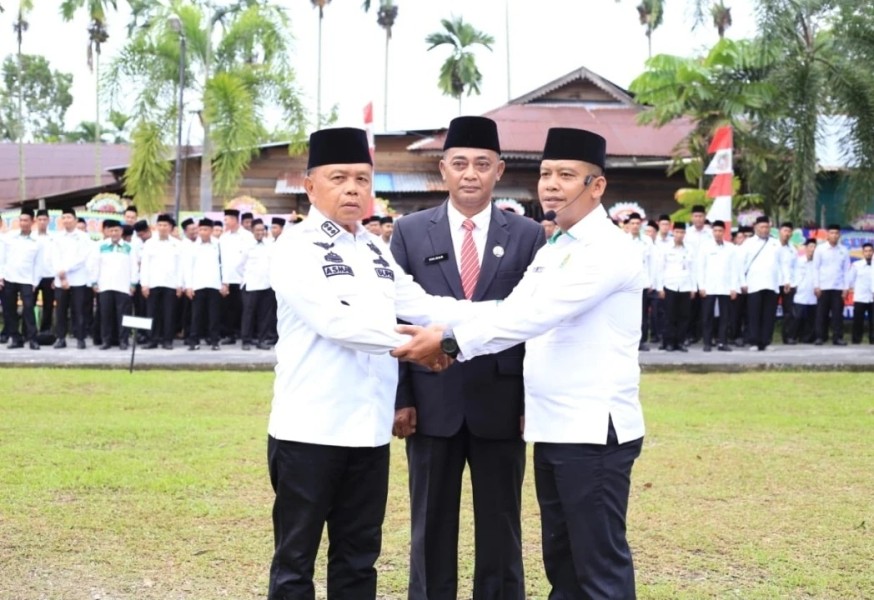 Pimpin Apel HAB Kemenag ke-80, Bupati Asmar Tegaskan Kerukunan sebagai Modal Pembangunan Bangsa