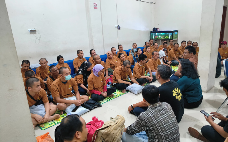 Tiba di Dumai, 43 PMI Bermasalah Dapat Pendampingan BP3MI Riau dan P4MI