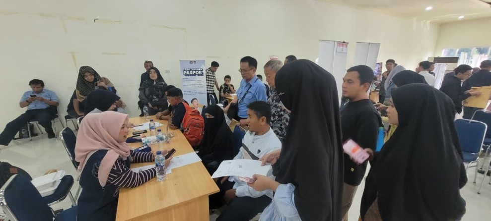 BRI BO Perawang Fasilitasi Pembuatan Paspor 700 Karyawan PT IKPP