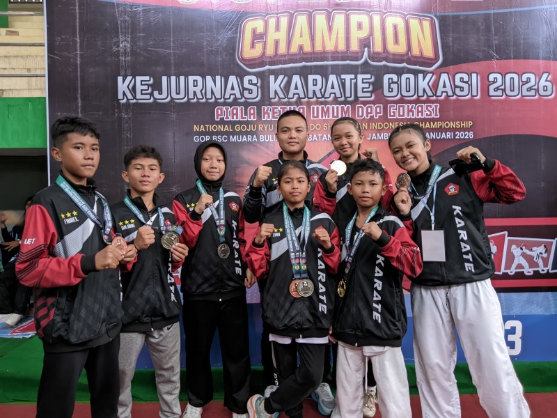 Atlet Binaan Rutan Karimun Menjadi Juara di Kejurnas GOKASI Tahun 2026 Piala Ketua Umum Dewan Pimpinan Pusat
