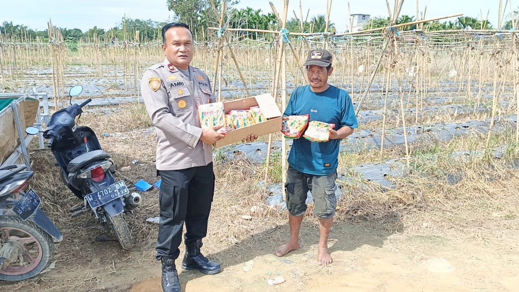 Swasembada Pangan Dengan Jagung Pipil, Ini Yang Dilakukan Polres Inhu Antisipasi Gagal Panen