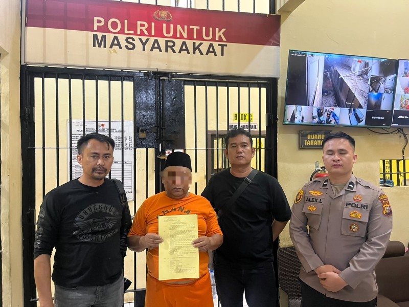 Kabur ke Inhil, Toke Kayu Pelalawan Diciduk Polisi dalam Kasus Illegal Logging