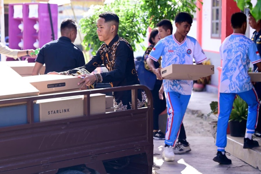 Prabowo Perkuat Jaringan Internet di Miangas, Pulau Terluar Indonesia