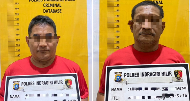 Polres Inhil Amankan Dua Pelaku Pengeroyokan, Korban Alami Luka Bacok