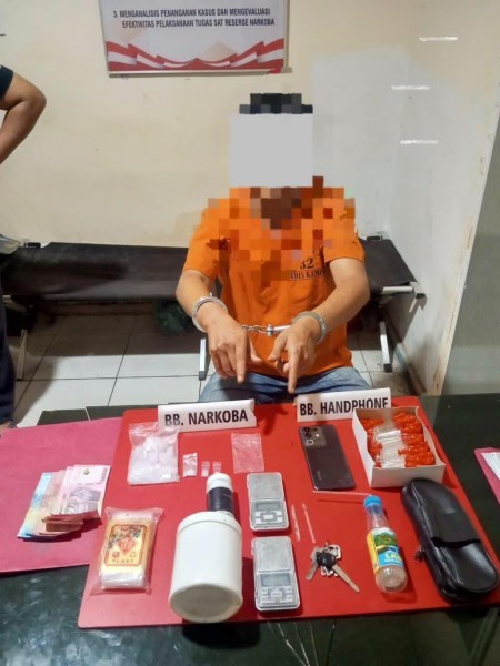 Satnarkoba Polres Kampar Berhasil Tangkap Pelaku Narkoba dan Amankan 62.46 Gram Sabu-sabu