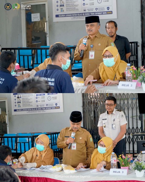 Kadinkes Dumai Pantau CKG dan Tracing TB di Rutan, 400 Warga Binaan Sudah Diperiksa