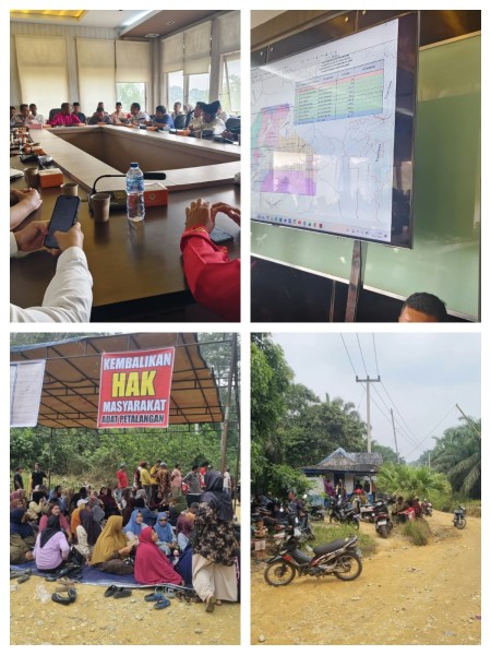 GTRA Pelalawan Gerak Cepat, Sengketa Kemitraan PT Serikat Putra Masuk Tahap Verifikasi Lapangan