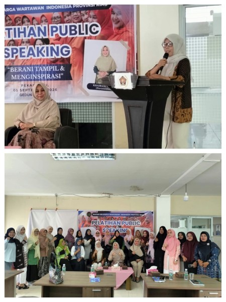 IKWI Riau Naik Kelas, Perempuan Diajak Berani Tampil dan Menginspirasi Lewat Public Speaking