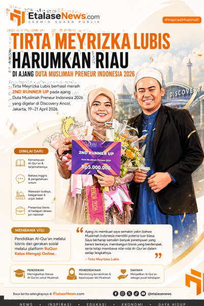 Tirta Meyrizka Lubis Harumkan Riau di Ajang Duta Muslimah Preneur Indonesia 2026