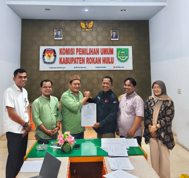 Bawaslu Rokan Hulu Awasi Verifikasi Pemutakhiran Data Parpol Semester II 2025