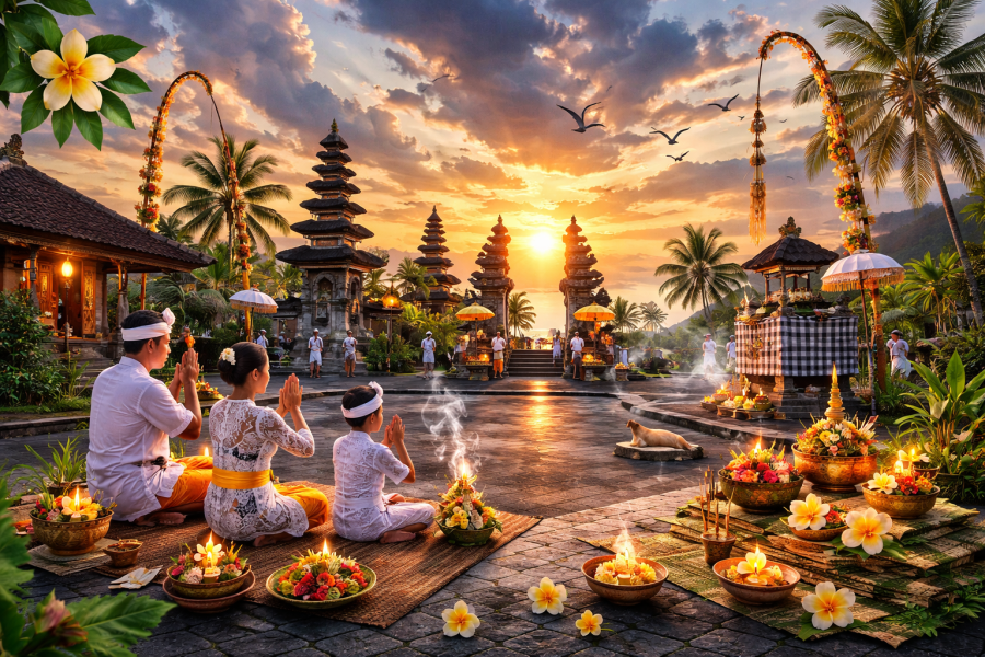 Prambanan Jadi Pusat Tawur Agung Kesanga Dalam Rangkaian Nyepi 2026